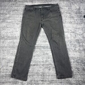 Levi's 511 Men's Denim Pants 04511-1163 Stoned Washed Gray 40x32